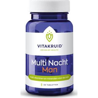 👉 Gezondheid mannen Vitakruid Multi Nacht Man Tabletten 8717438691541