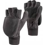 👉 Black Diamond - WindWeight Mitt - Handschoenen maat XS, zwart/grijs