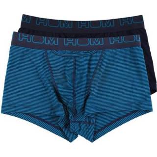 👉 Elastaan m|l|xl male print HOM 2-pack boxer briefs HO1 - navy stripes
