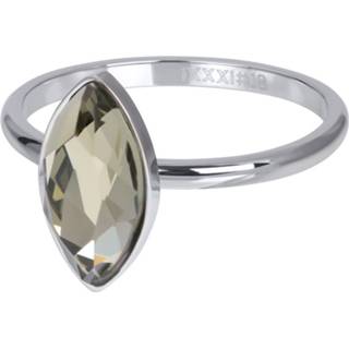 👉 Edelstaal zilver nederlands vrouwen 15 IXXXi Vulring Royal Diamond Crystal | Maat 8719794032754