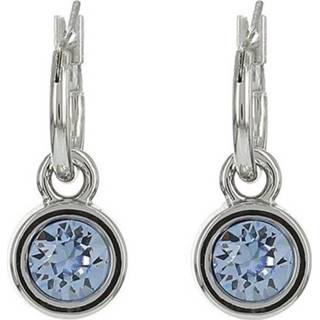👉 Oorbel licht blauw swarovski volwassenen vrouwen nederlands Biba Hang Oorbellen met Steentje Lt. Sapphire 8720289541903