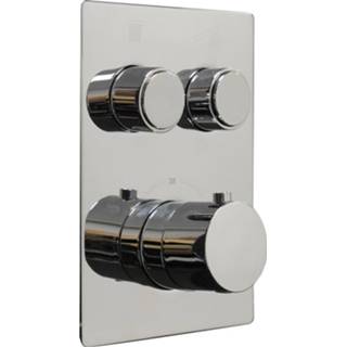 👉 Douchekraan chroom Afbouwdeel Boss & Wessing Thermostatisch 2-Wegs 8719304521396
