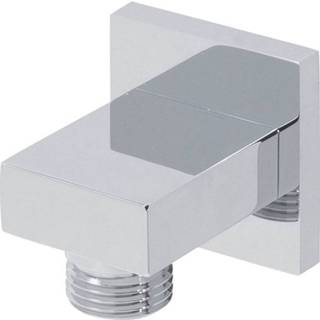 👉 Chroom Doucheaansluiting Boss & Wessing Cemal Vierkant 1/2'' 8719304522225