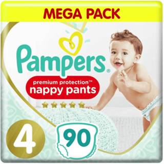 👉 Pamper 4 Pampers Premium Protection Pants - Maat Mega Pack 90 luierbroekjes 8719979750374 8001090697066