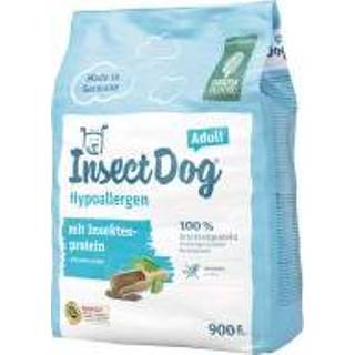 👉 Hypoallergeen hondenvoer donkergroen Green Petfood InsectDog - 2,7 kg (3 x 900 g) 4032254748564