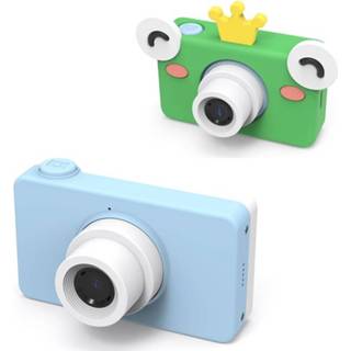 👉 Digitale camera kinderen blauw Mini HD voor D8 - 8MP / Kikker 5712580066585