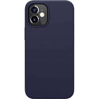 👉 Siliconen hoesje blauw Nillkin Flex Pure iPhone 12 Liquid - 5712580066639