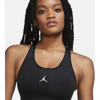 👉 XS vrouwen zwart medium Jordan Jumpman Sport-bh met ondersteuning -