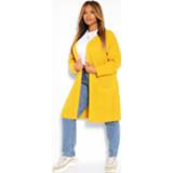 👉 Plus Boyfriend Knitted Cardigan, Mustard