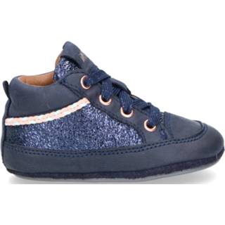 👉 Babyschoenen leer vrouwen blauw baby's IKKE Babyschoentje 2000000838151