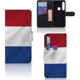 👉 Nederlandse vlag Motorola Moto G8 Plus Bookstyle Case 8720215698473