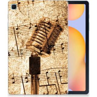 👉 Bladmuziek Samsung Galaxy Tab S6 Lite Tablet Backcover met foto 8720215772203