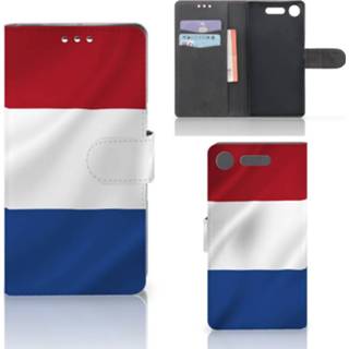 👉 Nederlandse vlag Sony Xperia XZ1 Bookstyle Case 8720215133073