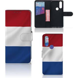 👉 Nederlandse vlag Motorola One Action Bookstyle Case 8720215216639