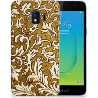 👉 Siliconen hoesje goud Samsung Galaxy J2 Core Barok 8720215477931