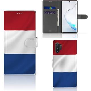 👉 Nederlandse vlag Samsung Galaxy Note 10 Plus Bookstyle Case 8720215514872