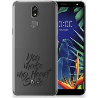 👉 Siliconen hoesje LG K40 met naam Heart Smile 8720215055238