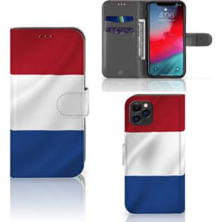 👉 Nederlandse vlag Apple iPhone 11 Pro Bookstyle Case 8720215615081