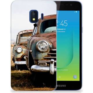 👉 Siliconen hoesje Samsung Galaxy J2 Core met foto Vintage Auto 8720215602593