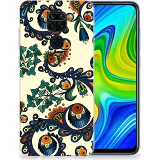 👉 Siliconen hoesje Xiaomi Redmi Note9 Barok Flower 8720215852899