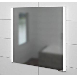 👉 Spiegelkast MDF rechthoekig tegra Sapho Integra inbouw met LED verlichting 65x70cm 6013914929934