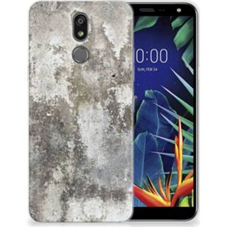 👉 Siliconen hoesje LG K40 TPU Beton Print 8720215157529