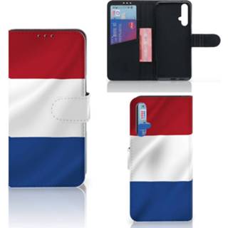 👉 Nederlandse vlag Honor 20 Bookstyle Case 8720215162950