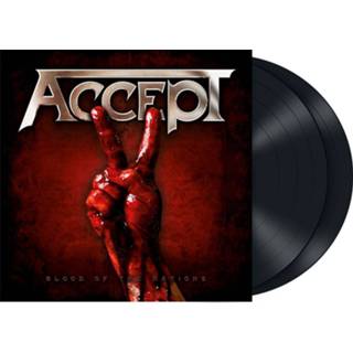👉 Multicolor unisex Accept Blood - of the nations LP