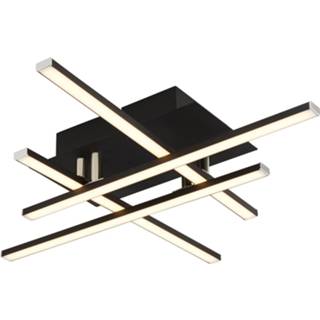 👉 Plafond lamp metaal modern zwart Home24 Plafondlamp Matrix I, 5053423155067 2050000863783