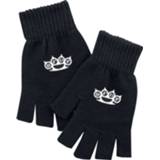 👉 Vingerloze handschoen zwart unisex Five Finger Death Punch - 5FDP handschoenen 4060587411527