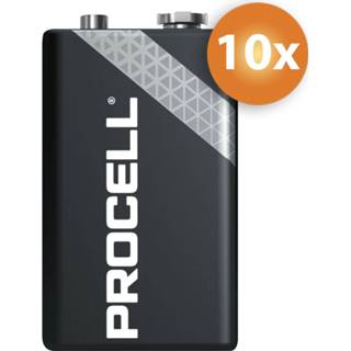 👉 Voordeelpak Duracell Procell 9V Alkaline batterijen - 10 stuks