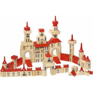 👉 Houten kinderen bouw kasteel 150-delig