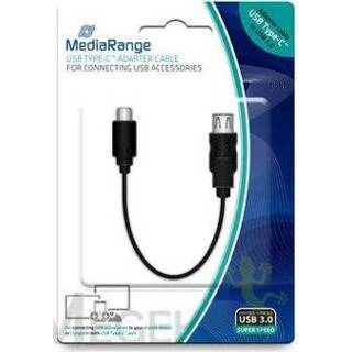 👉 Zwart MediaRange MRCS169 USB-kabel 0,15 m 3.2 Gen 1 (3.1 1) USB C A 4260459614982