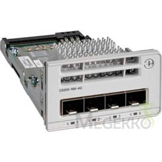 👉 Network switch module Cisco C9200-NM-4G= Gigabit Ethernet 889728168342