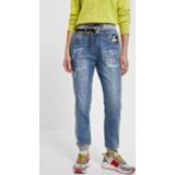 👉 Joggingbroek blauw elastane m Mickey Mouse - BLUE