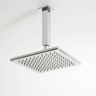 👉 Chroom messing modern kubix douchearmen Douchearm Plafondbevestigd 15cm Vierkant | 5051752920066