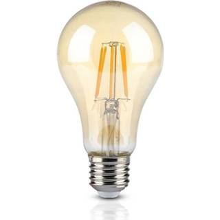 👉 Glas LED Lamp Amber 8 Watt E27 A67 2200K 3800157609067