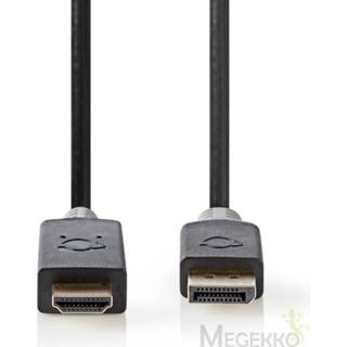👉 DisplayPort antraciet - HDMI™-Kabel | Male HDMI™ 2,0 m 5412810322701