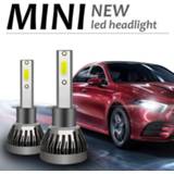 👉 Hoofdlamp Newest Car Headlight Bulb LED H7 H4 H11 H1 9005 9006 9003 HB2 HB3 HB4 12V 55W 6000K Turbo Lamp Lights Auto Headlights Kit