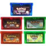 Video game Pokemon Card Series Ruby Firered Emerald Sapphire Cartridge Console English Language NDSL GB GBC GBM GBA SP