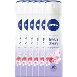 👉 Anti transpirant Nivea Fresh Cherry Anti-Transpirant Voordeelverpakking 4005900725295