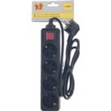 👉 Schakelaar zwart Benson TCD 4V - RA 1.5 Meter 2500Watt. 8720195799047