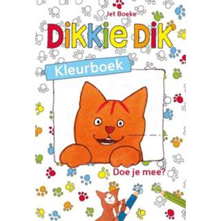 👉 Kleurboek nederlands Dikkie Dik - 9789047870784