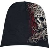 👉 Beanie zwart unisex Spiral - Skull Shoulder Wrap 5055800650943