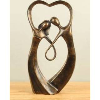 👉 Ornament brons Lovers, 37 cm