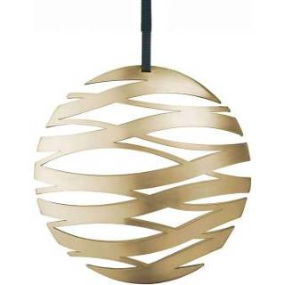 👉 Ornament messing goud Stelton Tangle Bal 17 cm 5709846019690