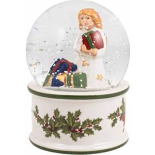 👉 Sneeuwbol glas wit Villeroy & Boch Christmas Toys Kerstkind 9 cm 4003686392557
