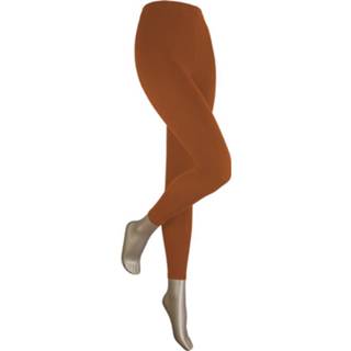 👉 Lange dames legging van katoen-L/XL-Brique