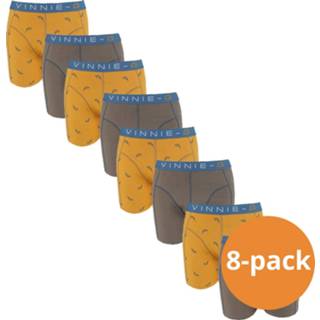 👉 Boxershort grijs jongens kinderen Vinnie-G Boys Kinder boxershorts Wakeboard Grey - Print 8-pack-164/170 4776328745669 4776328745652