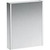 👉 Spiegelkast Laufen Frame 25 m. 1 deur LED verlichting en ambient light 60x15x75cm rechts sensor schakelaar 7612738318413
